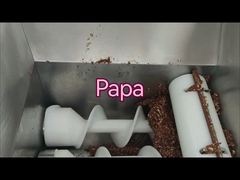 Papa petite machine à barres de dattes P307 avec vidéo d'essai de la ligne d'emballage